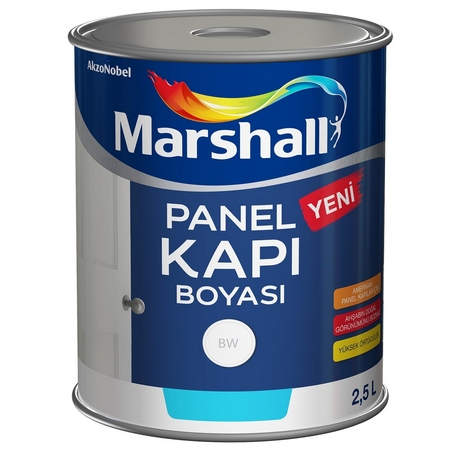 Marshall Panel Kapı Boyası Su Bazlı 1 LT